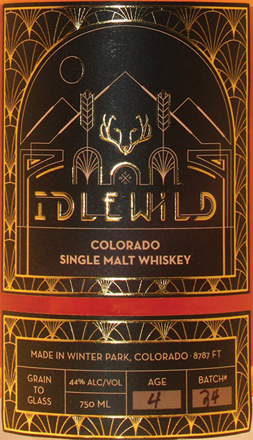 Idlewild Single Malt Whiskey