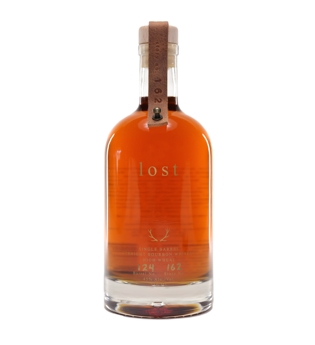 Lost Whiskey Club High Wheat Single Barrel Straight Bourbon Whiskey (750ml)