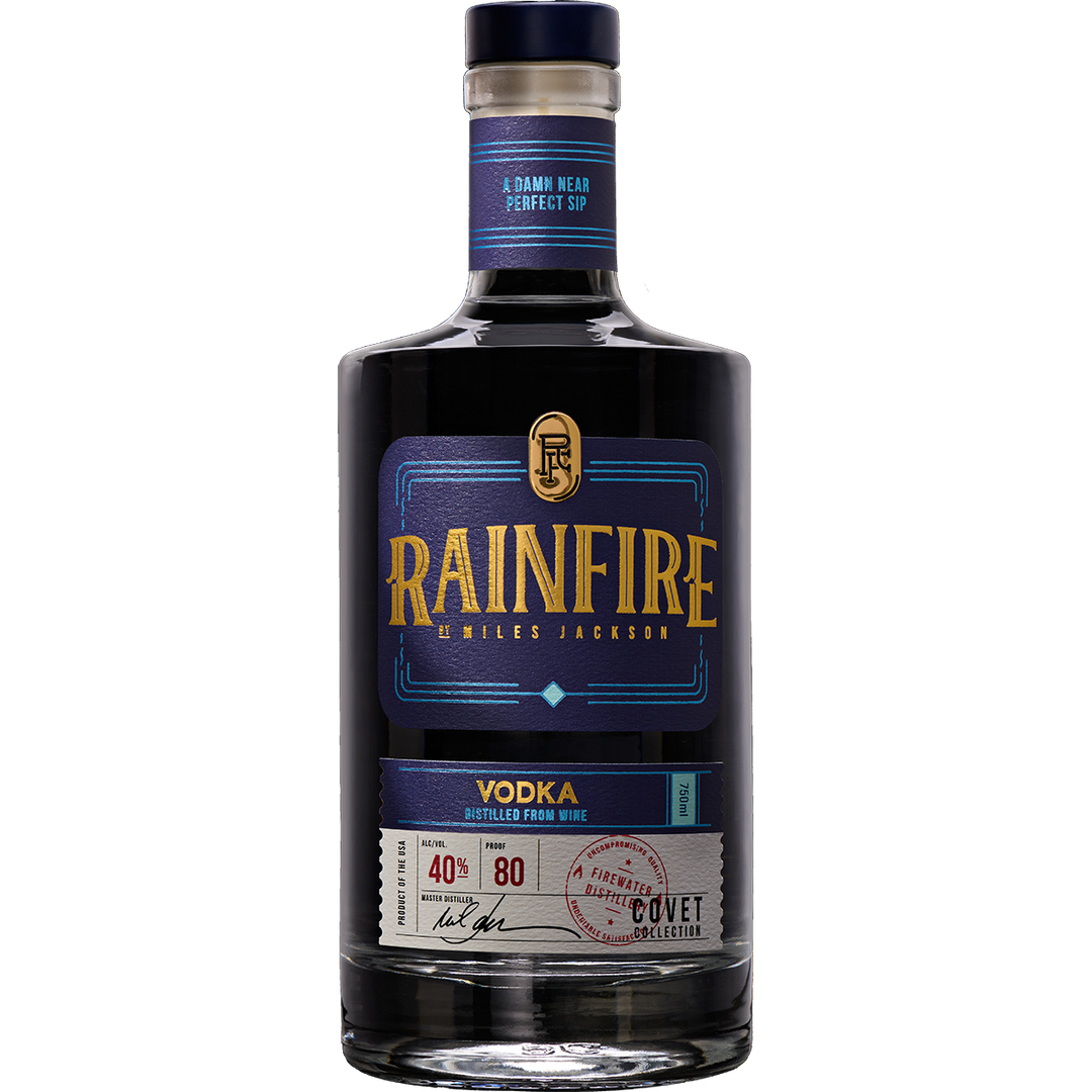 Rainfire Vodka Distilled from Wine