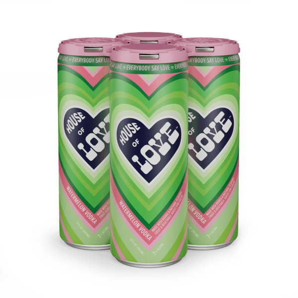 House of Love  - Watermelon Vodka - 4 pack