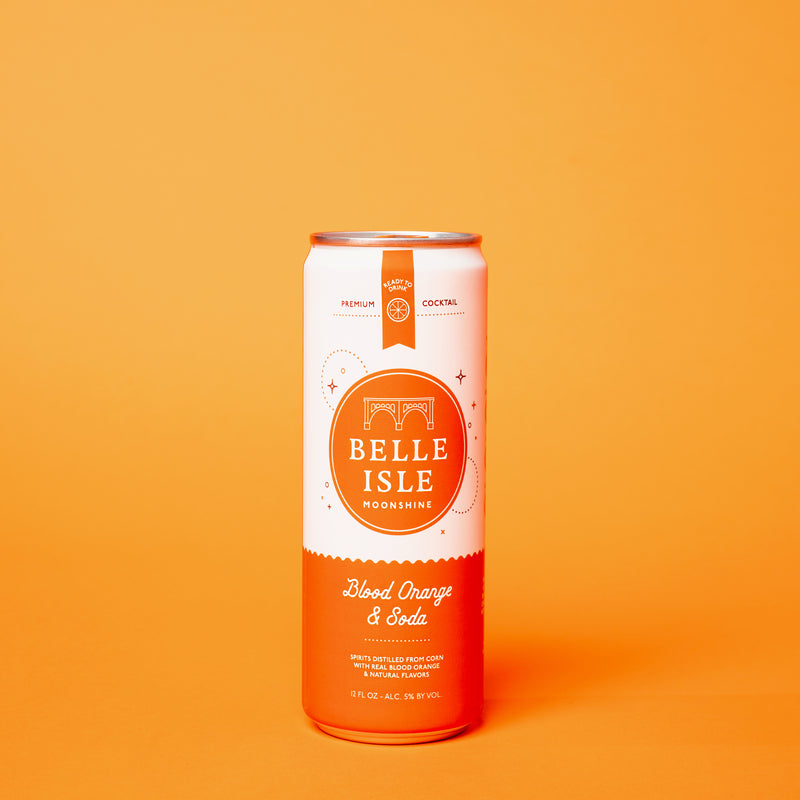 Belle Isle  - Blood Orange & Soda - 4 pack