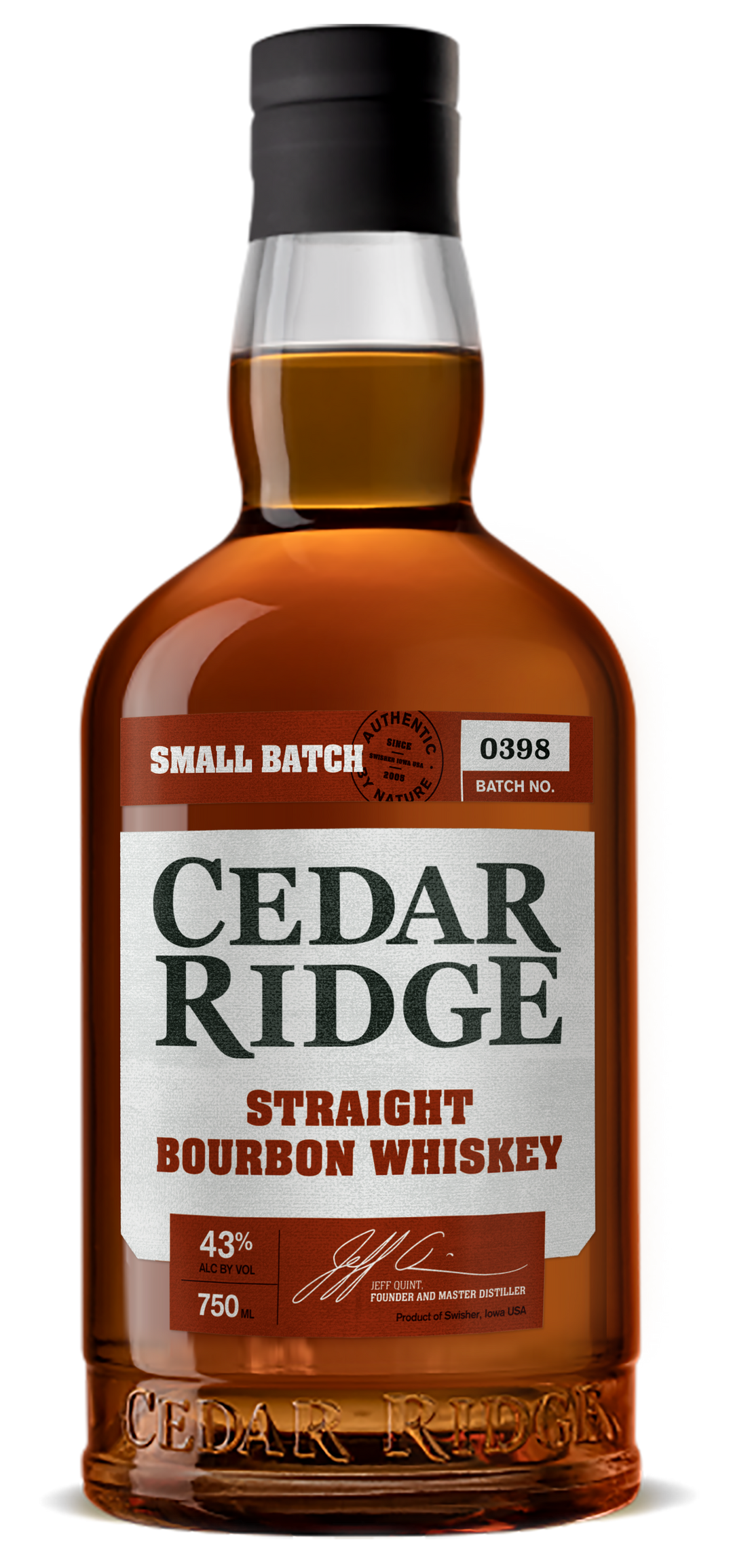 Cedar Ridge Straight Bourbon