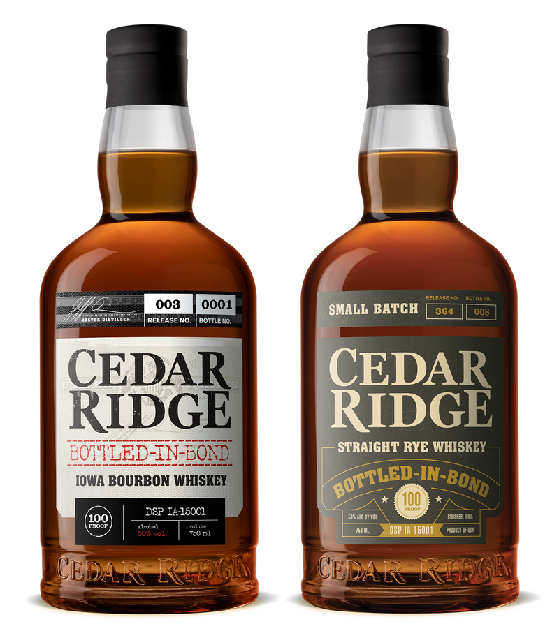 Cedar Ridge Bottled-in-Bond Bundle