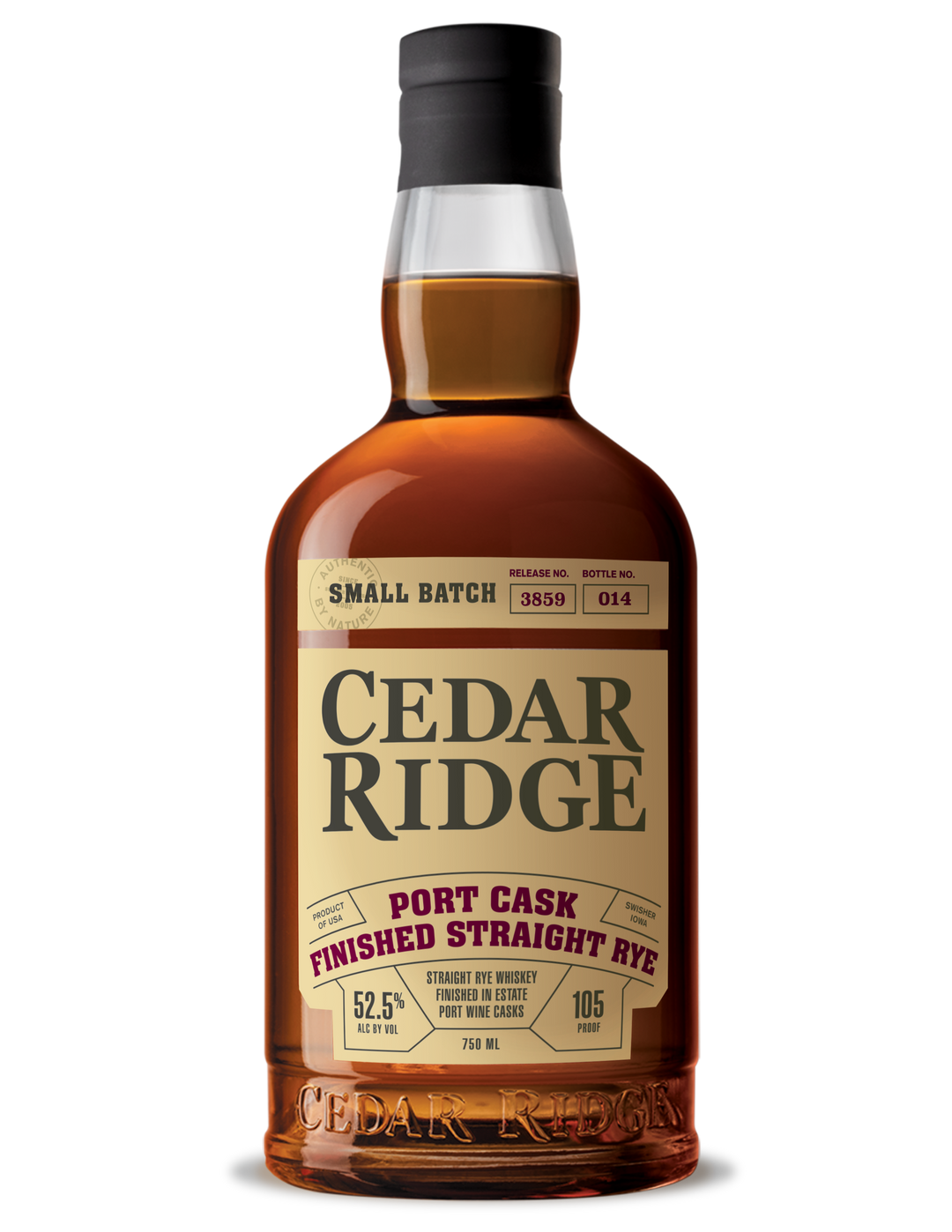 Cedar Ridge Port Cask Finished Straight Rye