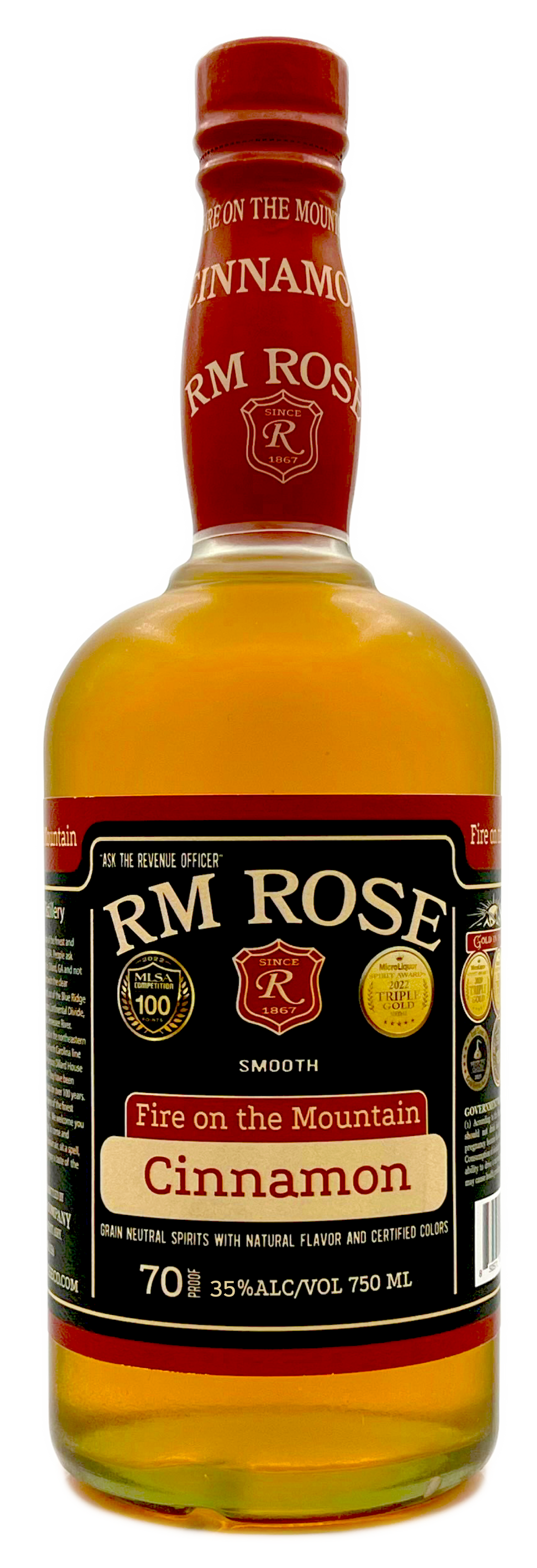 RM Rose Fire on the Mountain Cinnamon Whiskey