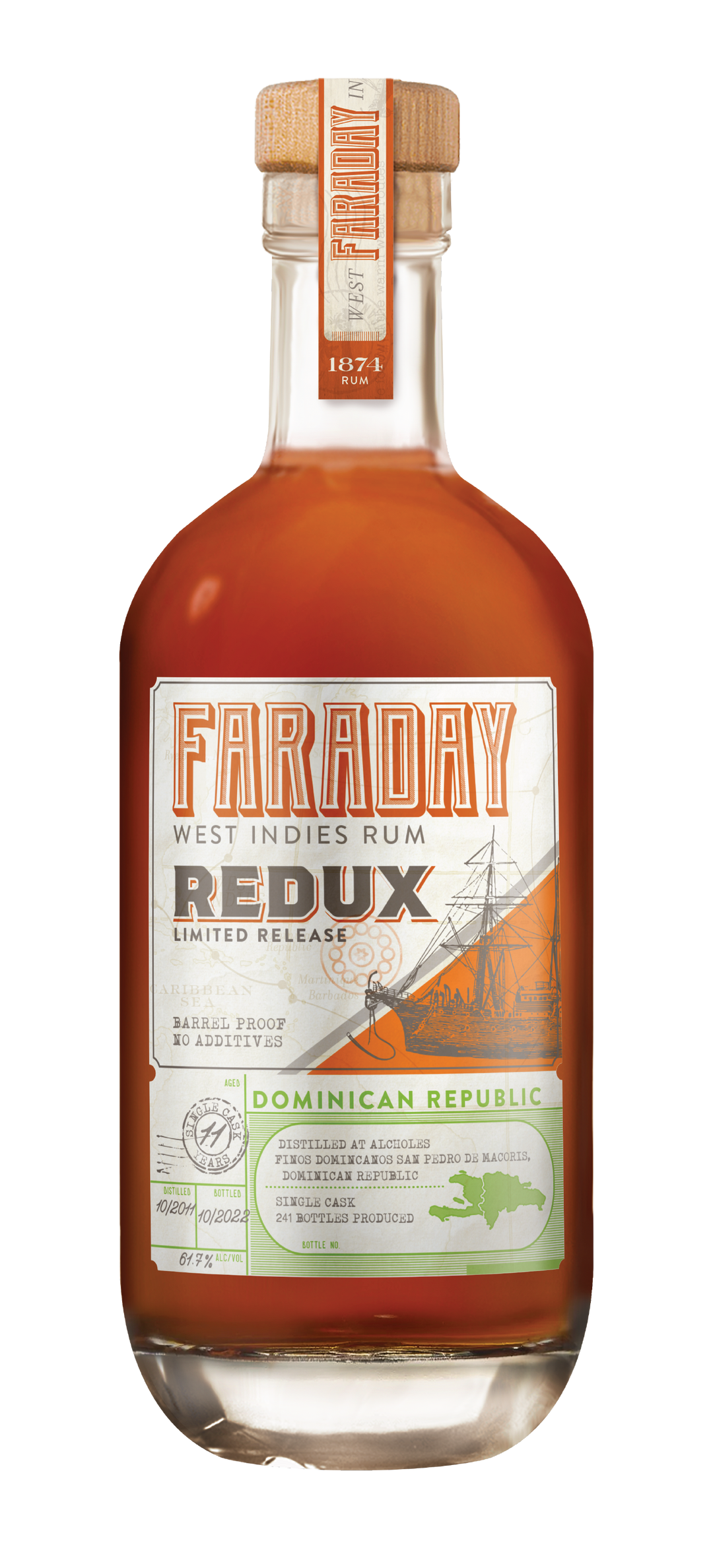 Faraday West Indies Redux Limited Release - Dominican Republic Single Cask 11 Years Aged