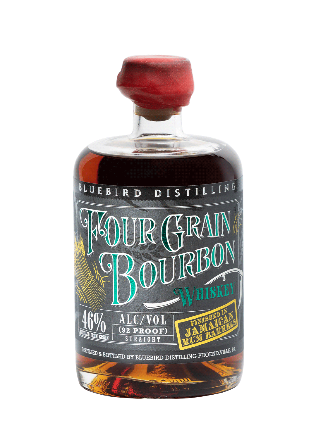 Bluebird Four Grain Bourbon Whiskey - Jamaica Cask