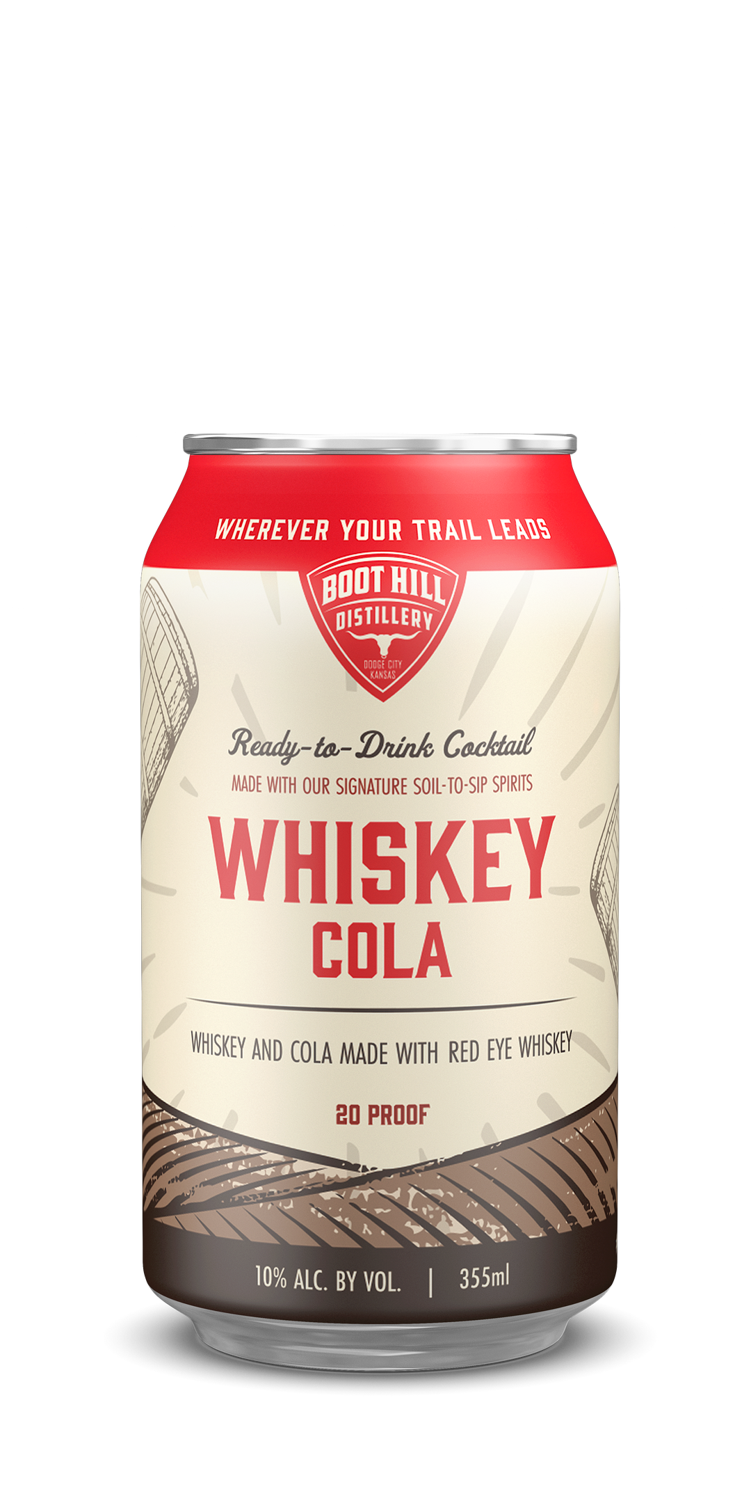 Boot Hill Distillery Whiskey Cola 8 Pack