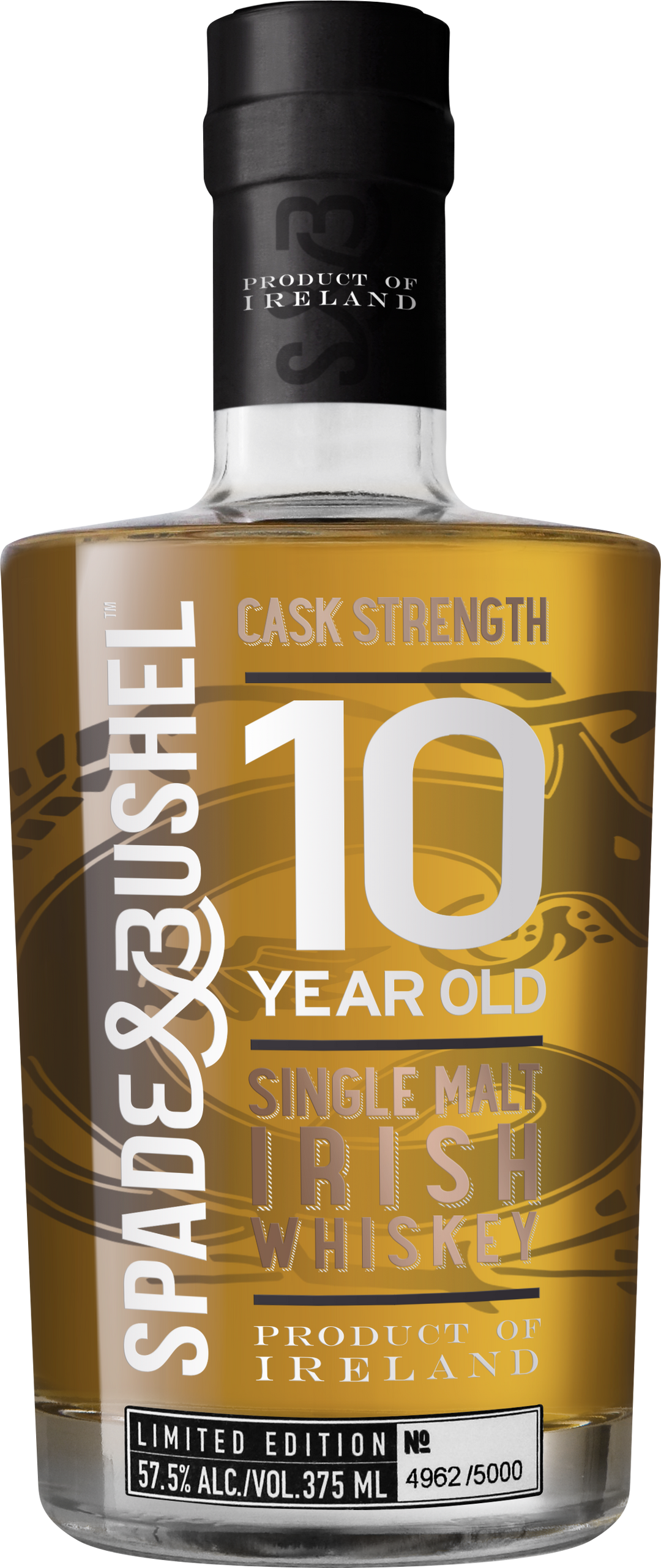 Spade & Bushel 10 Year Old Cask Strength Single Malt Irish Whiskey