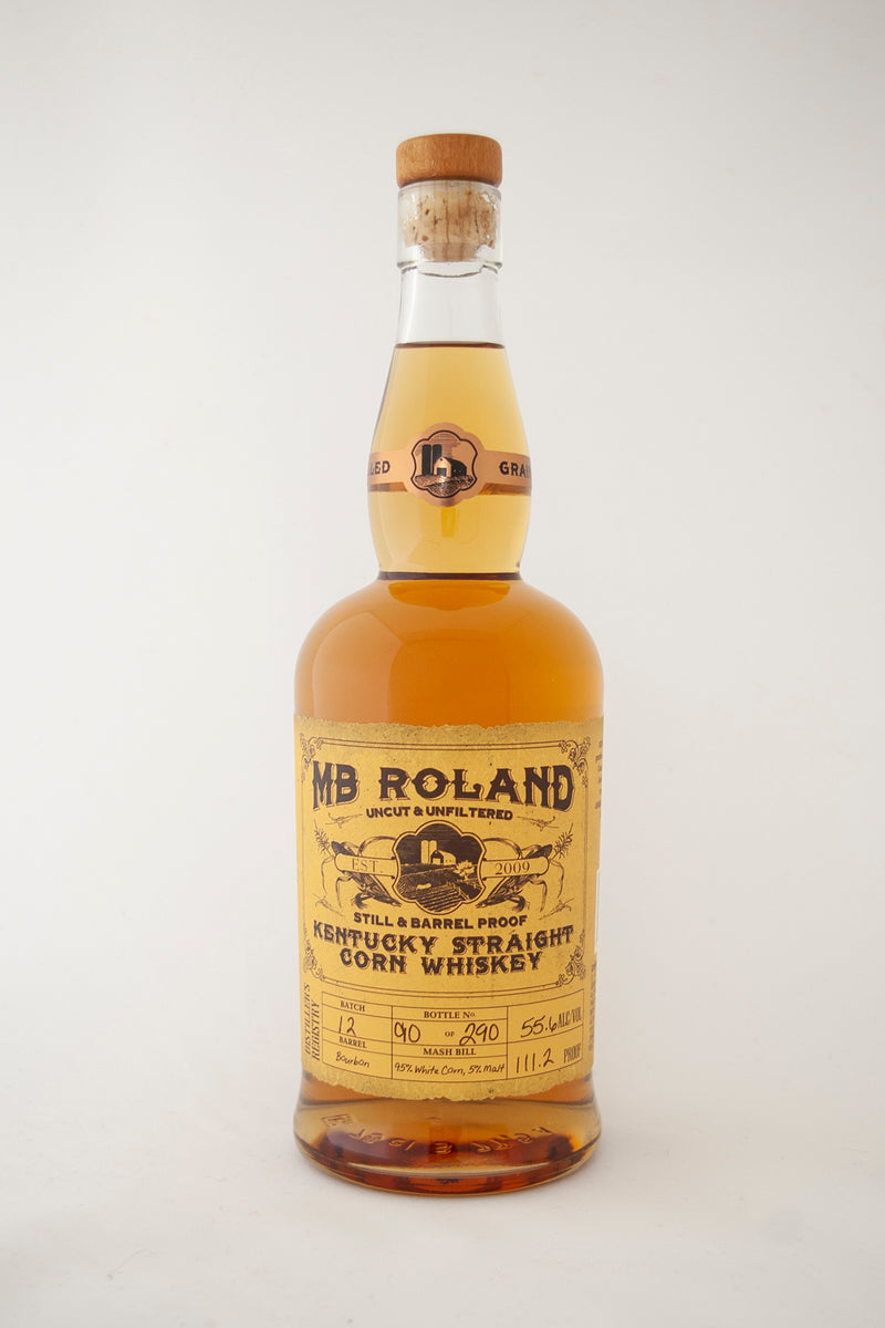 MB Roland Barrel Proof Kentucky Straight Corn Whiskey