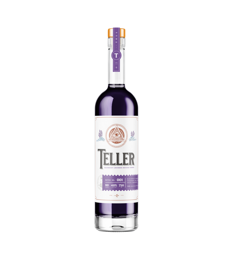 Teller Blueberry Lavender Vodka